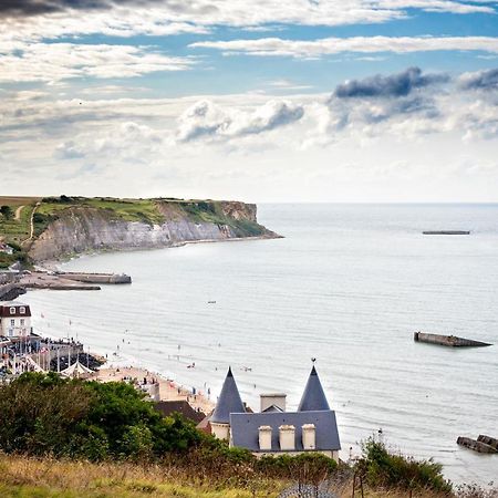 Les Volets Bleus - Duplex Proche Plage Et Centre Arromanches-les-Bains Eksteriør billede